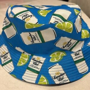 CANADIAN CLUB BUCKET HAT SUMMER BUCKET HAP Reversible